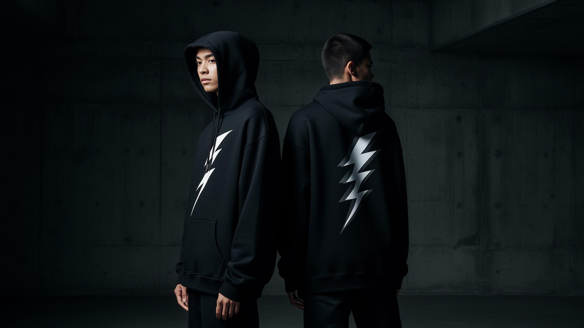 Capsule 01 — editorial Sweet Storm streetwear oversize